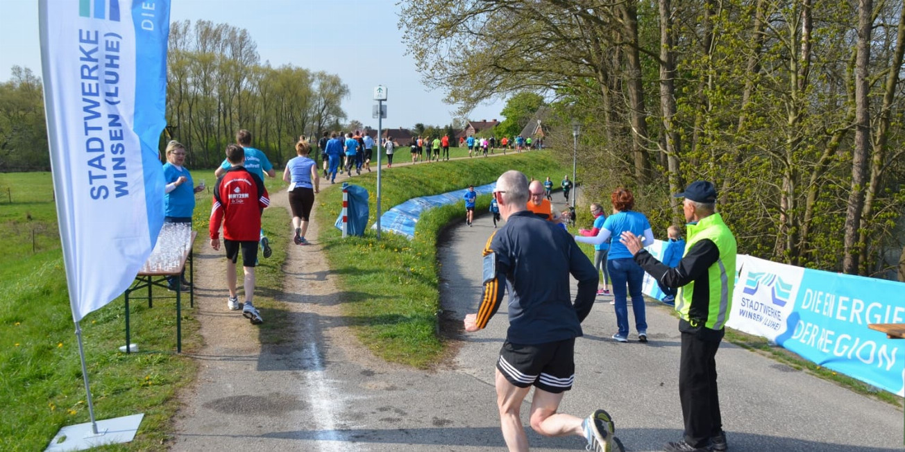 Stadt und Deichlauf in Winsen